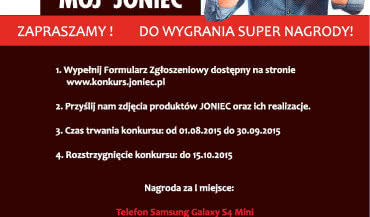 KONKURS FOTOGRAFICZNY 'MÓJ JONIEC