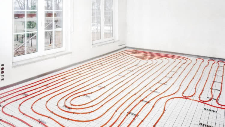 Rozmieszczenie ogrzewania podłogowego